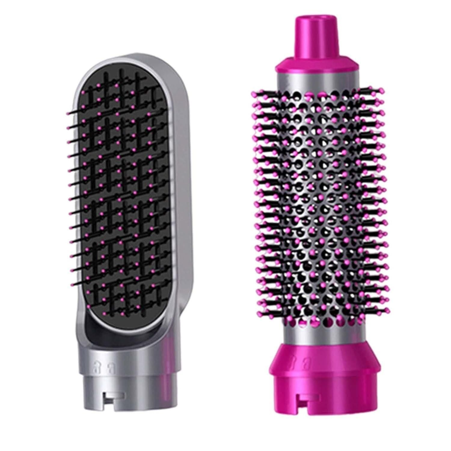 Muti-Functional 5 IN 1 Hair Styling Tool Detachable Hot Air Brush Hair Dryer with Comb - Lavansh collections for women