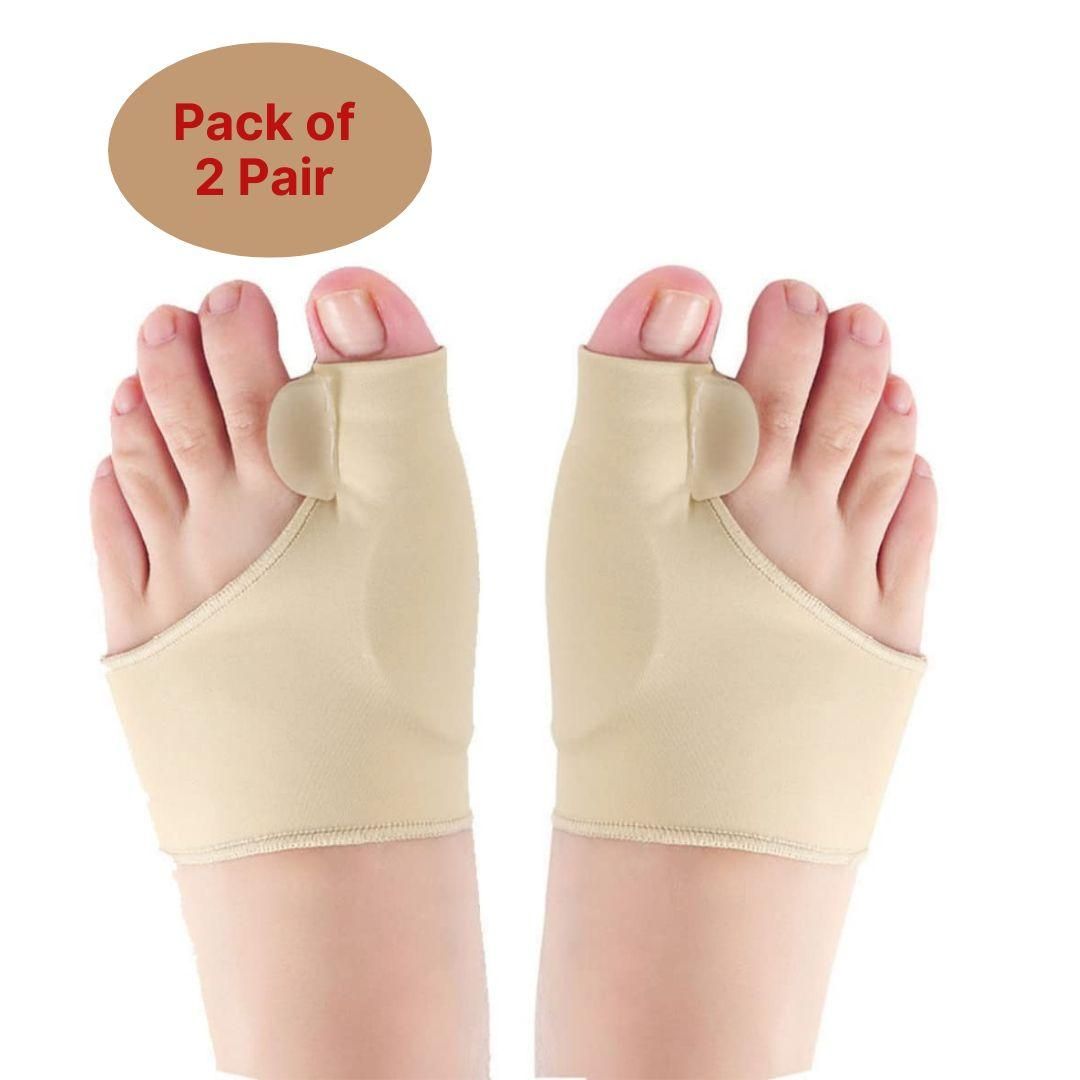 2 Pairs Gel Cushion Pads: Foot Care Tool for Night & Home Use - Lavansh collections for women